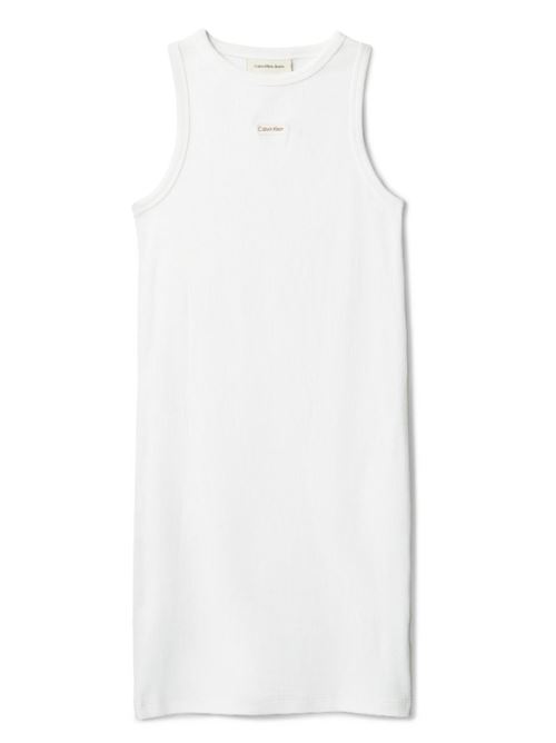 rib sleeveless dress CALVIN KLEIN JEANS | LVCKSJH07GYAF